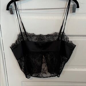 Victoria's Secret Black Lace Bandeau